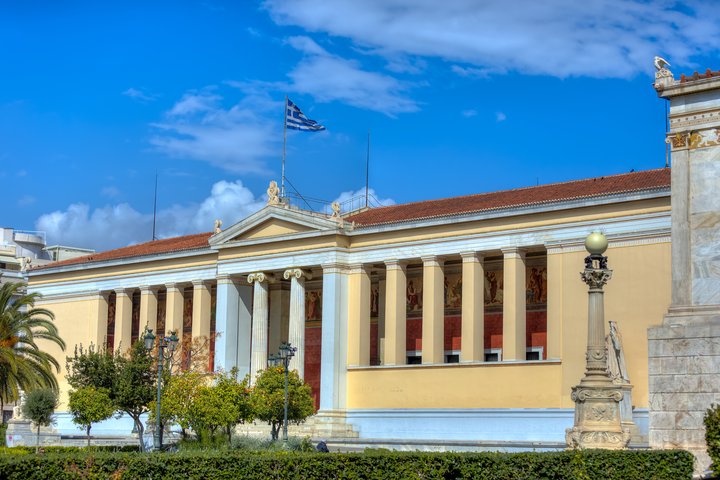 When local goes global: the University of Athens educates the world
